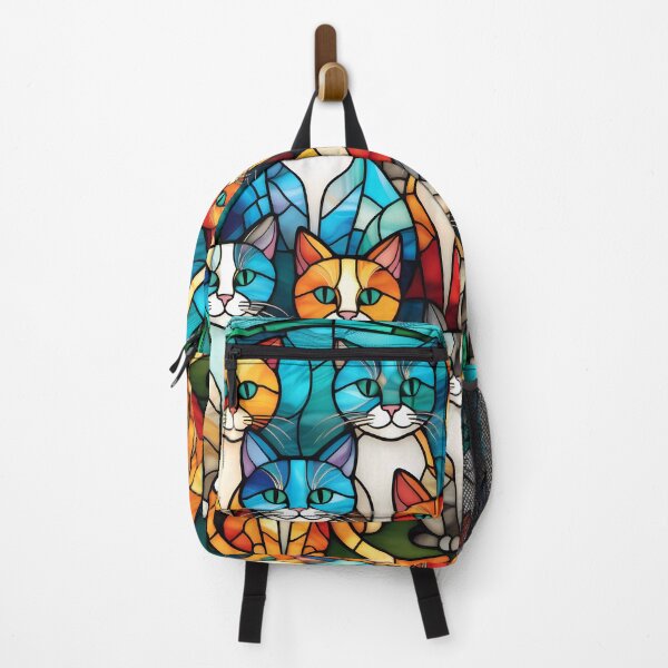 Item preview, Adorable cat stained class designed and sold by NolineXpression.