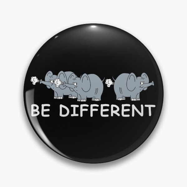 Item preview, Be different | funny pictures, funny sayings, elephant designed and sold by WeiderMerch.