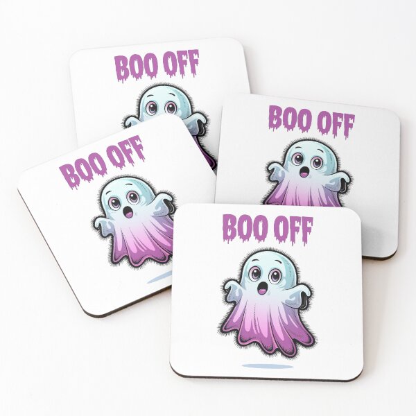 Item preview, Get Spooky with Our Cute 'BOO OFF' Ghost – Fun Halloween T-Shirts & Stickers designed and sold by tonyhopeirl.