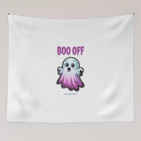 Item preview, Get Spooky with Our Cute 'BOO OFF' Ghost – Fun Halloween T-Shirts & Stickers designed and sold by tonyhopeirl.