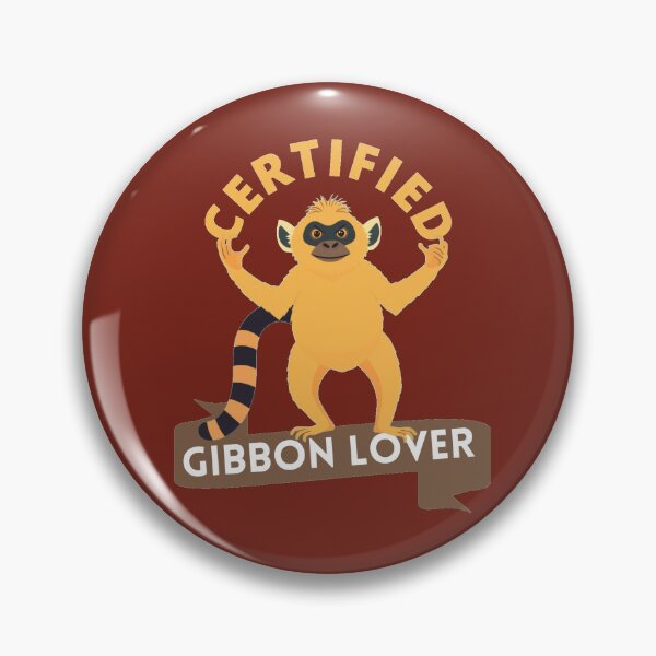 Item preview, Certified gibbon lover designed and sold by GasconyPassion.