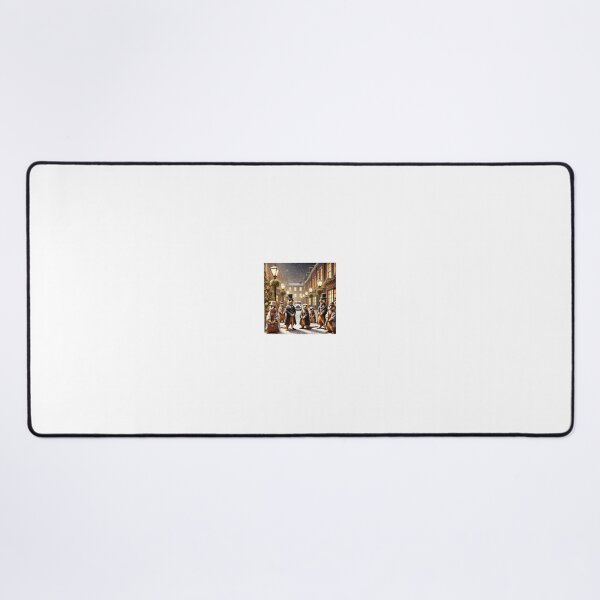 Item preview, Victorian Christmas in London: Meerkats Embrace Festive Traditions designed and sold by themeerkatman.