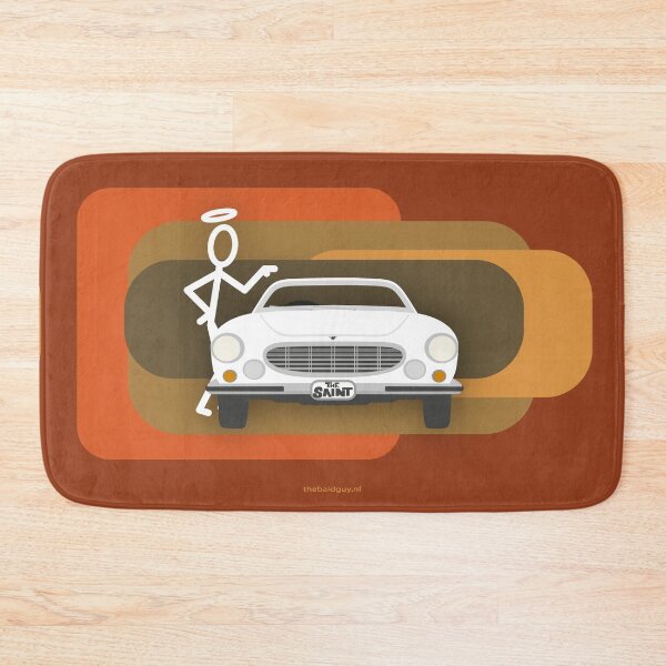 Item preview, The Saint Car P1800 and stickman designed and sold by Bram Donker.