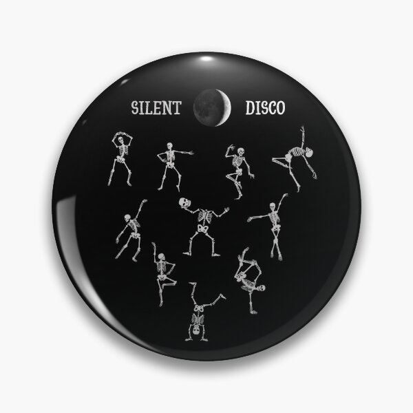 Item preview, dancing skeletons silent disco. Fun gift for friends, designed and sold by Krzysztof Siwek.