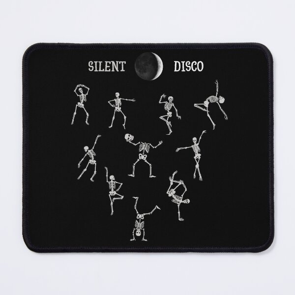 Item preview, dancing skeletons silent disco. Fun gift for friends, designed and sold by Krzysztof Siwek.