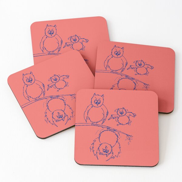 Item preview, Blue Owls designed and sold by rajini-doodle.