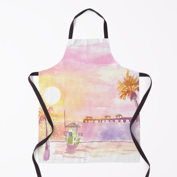 Item preview, Romantic Clearwater FL Beach Pier at Sunset designed and sold by artshop77.