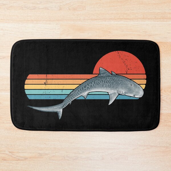 Item preview, Tiger Shark Retro designed and sold by NicGrayGraphic.