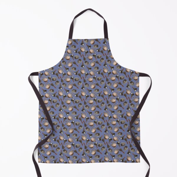 Item preview, Antique Bells and Copper Kettles on Union Blue designed and sold by Art in My Loft.