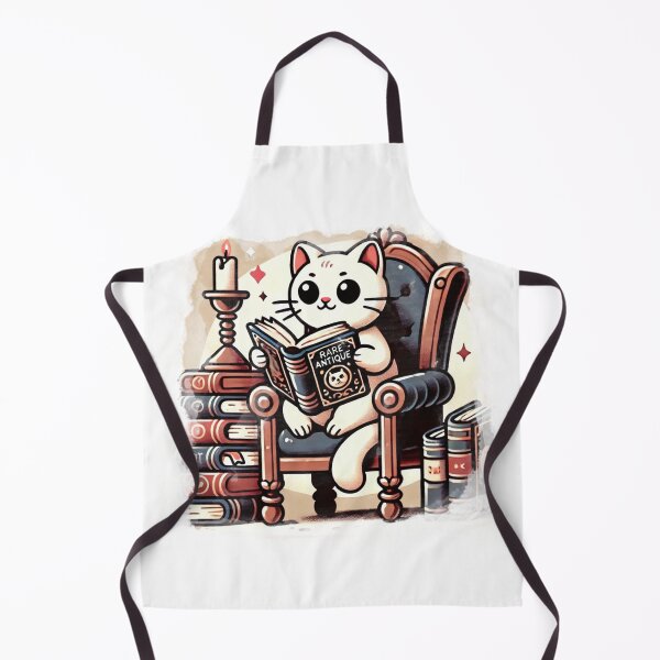 Item preview, Cat Reading - Book Collector designed and sold by Subtle Awe.