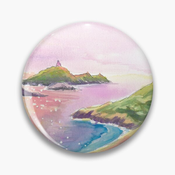 Item preview, Pointe de la Parata Corsica Sunset with View of Sanguinaires Islands designed and sold by artshop77.
