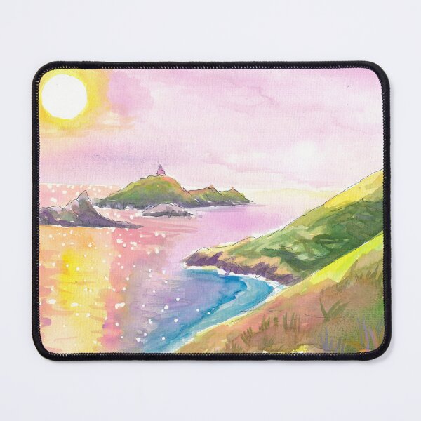Item preview, Pointe de la Parata Corsica Sunset with View of Sanguinaires Islands designed and sold by artshop77.