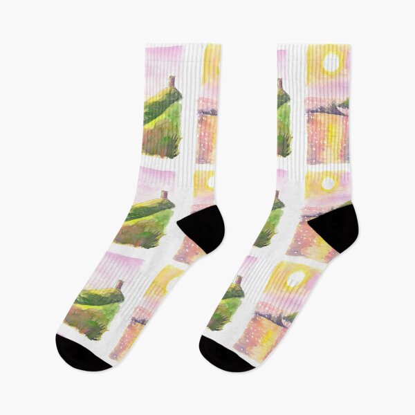 Item preview, Pointe de la Parata Corsica Sunset with View of Sanguinaires Islands designed and sold by artshop77.