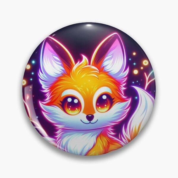 Item preview, Neon Fox Glow designed and sold by TeslaSt0re.