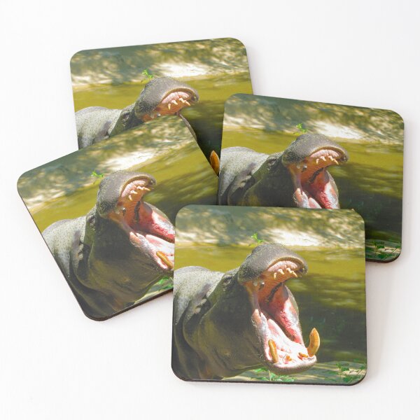Item preview, Open wide, Hippo yawning designed and sold by MyWorkz.
