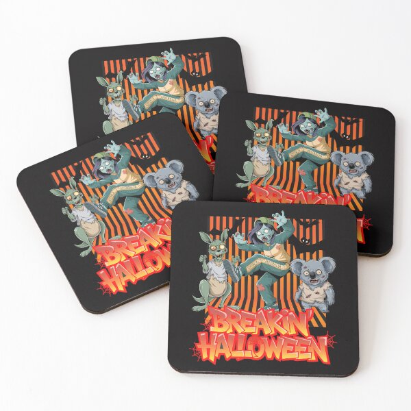 Item preview, Breakin' Halloween Australian Zombie Breaker Design designed and sold by CoolCrazyQuirky.