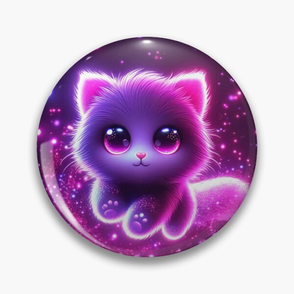 Item preview, Neon Kitten Magic designed and sold by TeslaSt0re.