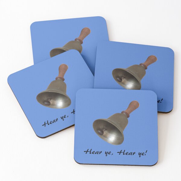 Item preview, Antique Bells and Copper Kettles on Montana Sky Blue designed and sold by Art in My Loft.