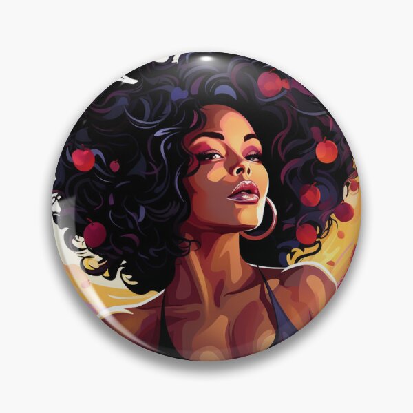 Item preview, Playful Modern Art, Afro Woman designed and sold by digimart.