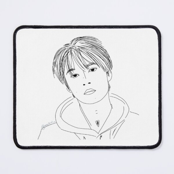 Item preview, Lee Know - Black Lineart designed and sold by itsaiaaa.