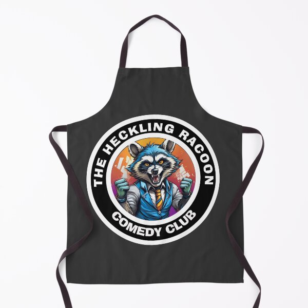 Item preview, Heckling Raccoon Comedy Club designed and sold by Boxing Kangaroo Retail Company.