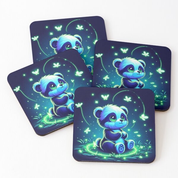 Item preview, Neon Panda Glow designed and sold by TeslaSt0re.