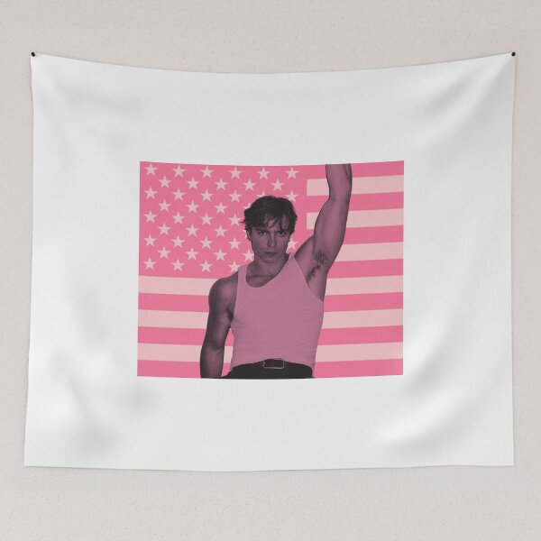 Item preview, Nicholas Chavez American Flag Tapestry  designed and sold by edenwilliamss.