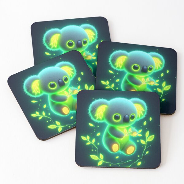 Item preview, Neon Koala Glow designed and sold by TeslaSt0re.