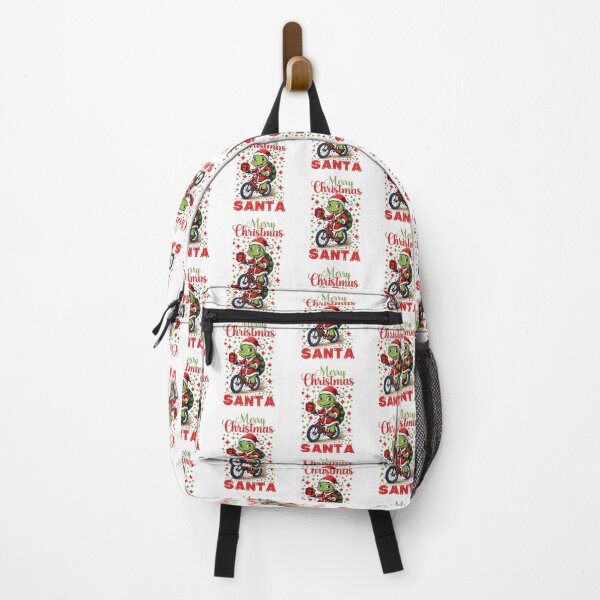 Item preview, Tortoise Santa Riding Bicycle Merry Christmas Holiday designed and sold by BDLuck2021.
