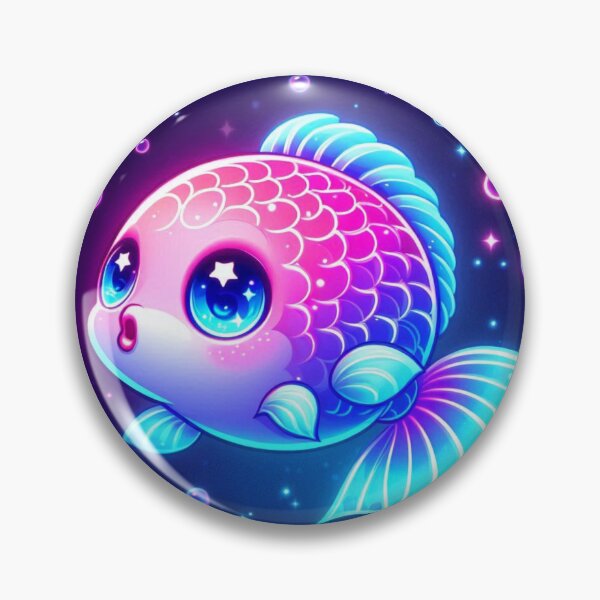 Item preview, Neon Fish Frenzy designed and sold by TeslaSt0re.