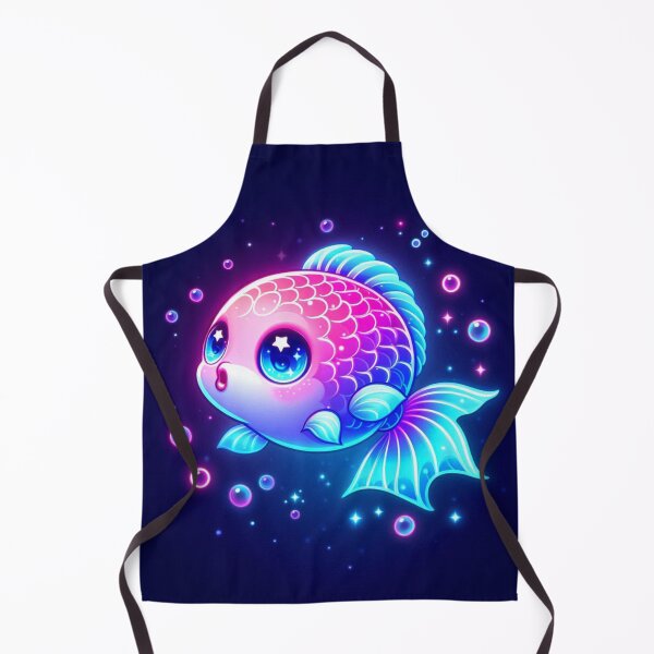 Item preview, Neon Fish Frenzy designed and sold by TeslaSt0re.