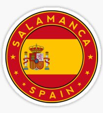 Pegatina Pegatina de Salamanca, camiseta de Salamanca, España, Ciudades de España