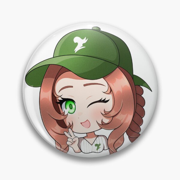 Item preview, Chibi Aerith - Chocobos Baseball Fan designed and sold by RyMoltArt.