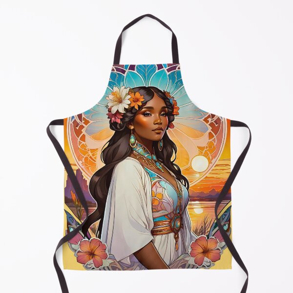 Item preview, Beautiful Black Woman African Queen Tribal Art design designed and sold by BorgSpareParts.