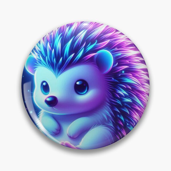Item preview, Neon Hedgehog Glow designed and sold by TeslaSt0re.
