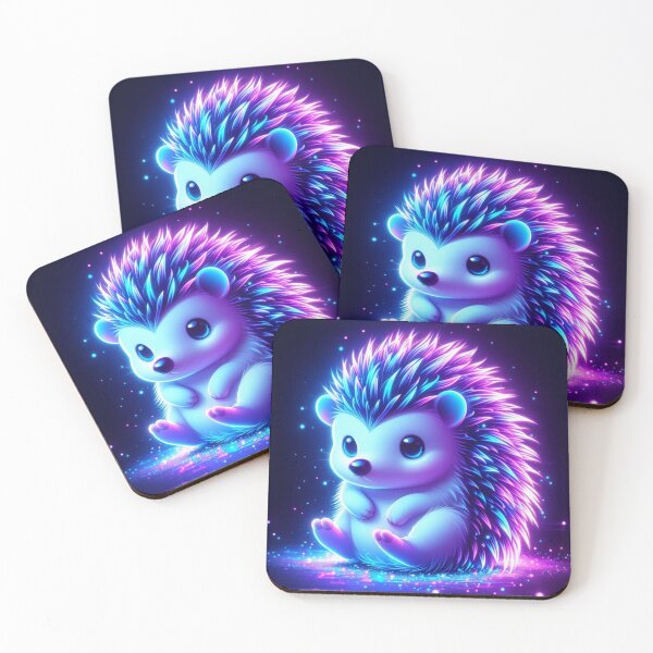 Item preview, Neon Hedgehog Glow designed and sold by TeslaSt0re.