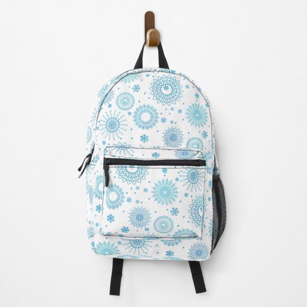 Item preview, Snowy Mandalas in Gradient Blue  designed and sold by JaygiesDesign.