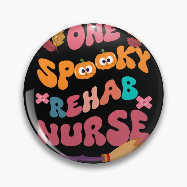 Item preview, Rehab Nurse - One Spooky Rehab Nurse - Funny Halloween for Rehabilitation Nurse designed and sold by TheInkyOwl-TIO.