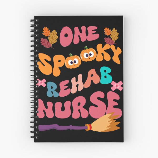 Item preview, Rehab Nurse - One Spooky Rehab Nurse - Funny Halloween for Rehabilitation Nurse designed and sold by TheInkyOwl-TIO.