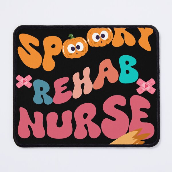 Item preview, Rehab Nurse - One Spooky Rehab Nurse - Funny Halloween for Rehabilitation Nurse designed and sold by TheInkyOwl-TIO.