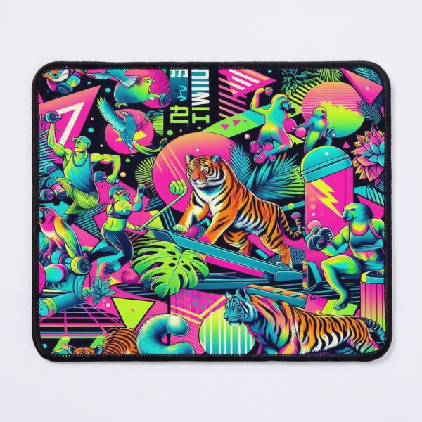 Item preview, Neon Jungle Workout designed and sold by Imaginarium of Chaos falcon88 .