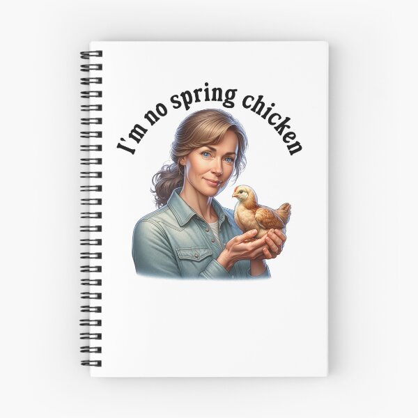 Item preview, I'm no spring chicken designed and sold by absurditeestore.