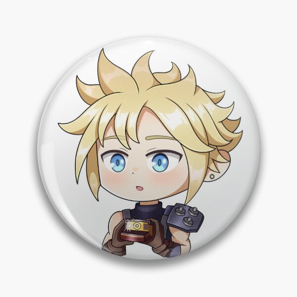 Item preview, Chibi Cloud - In Awe designed and sold by RyMoltArt.