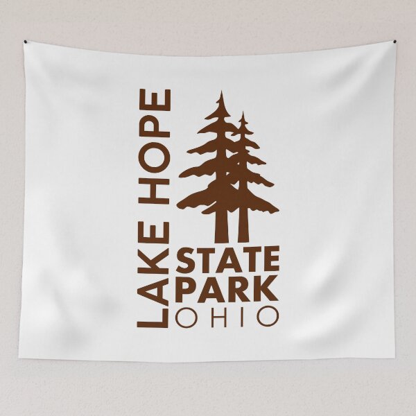 Item preview, Lake Hope State Park Ohio Pines designed and sold by bivenart.