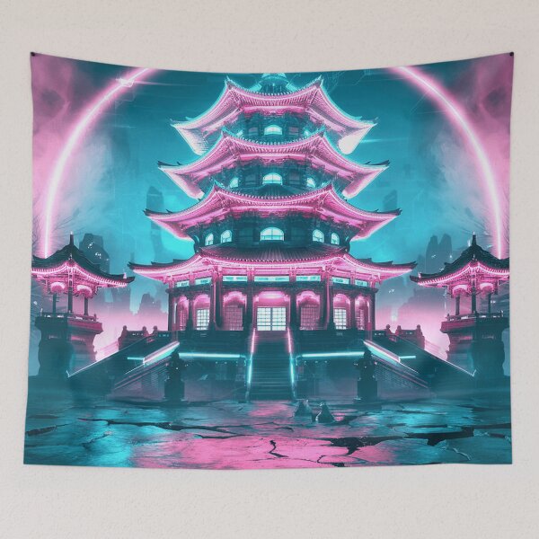 Item preview, Neon Temple designed and sold by Exodoi.