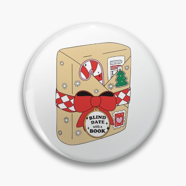 Item preview, Blind Date with A Book Holiday Season Christmas Kindle Gift Ideas For Book Lovers designed and sold by StickyBook.