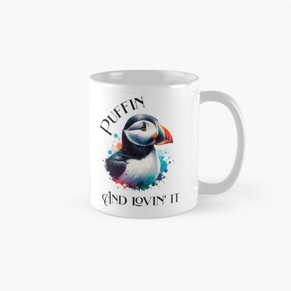 Item preview, Puffin and lovin' it designed and sold by absurditeestore.