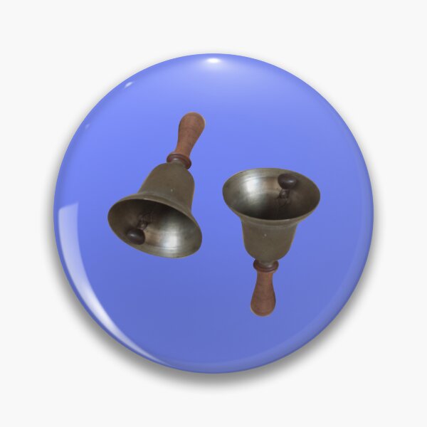Item preview, Antique Bells and Copper Kettles on Blue designed and sold by Art in My Loft.