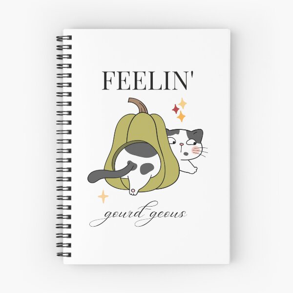 Item preview, "Feelin' gourd-geous" | "Autumn Whiskers" – The Purrfect Fall Design!  designed and sold by shopfindingbeni.