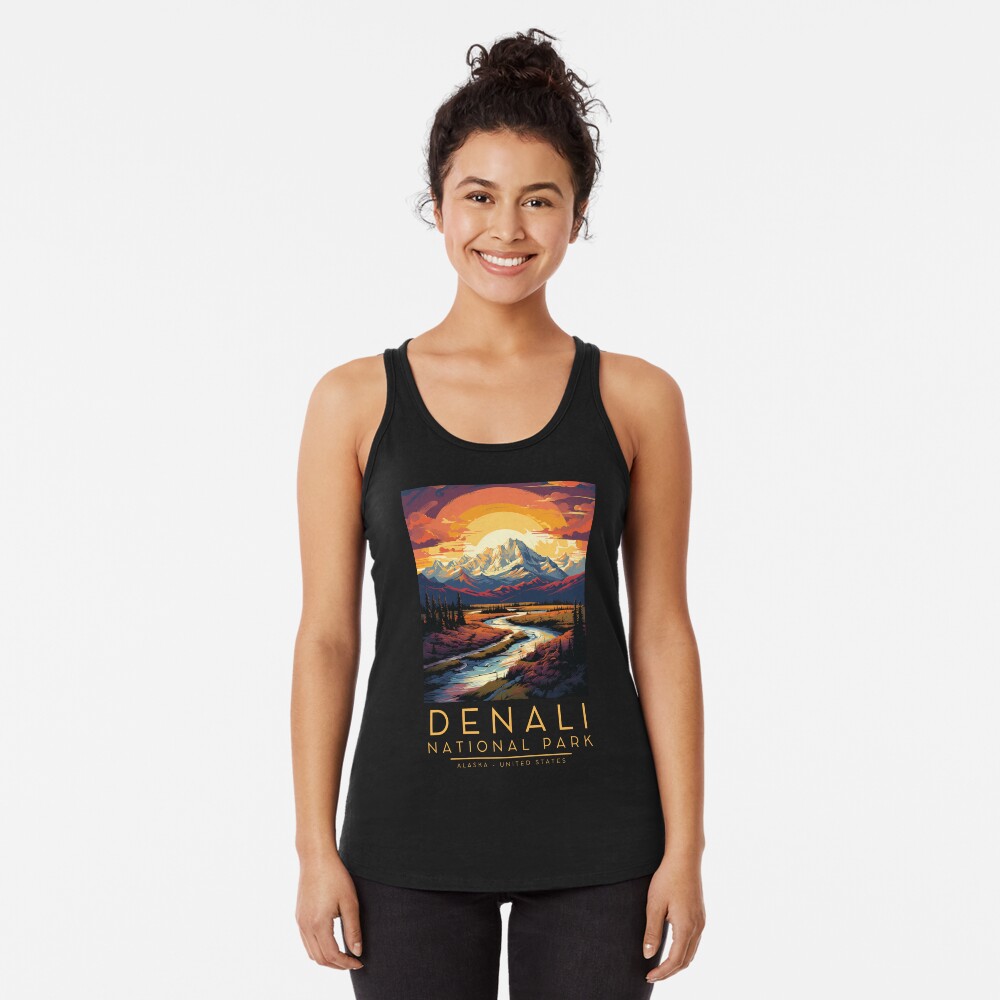 Vista previa del artículo con la obra «Camiseta con espalda nadadora», diseñado y vendido por GoodOldVintage.